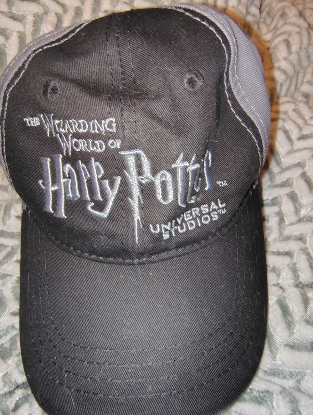 Harry Potter Baseball Cap Black and Grey